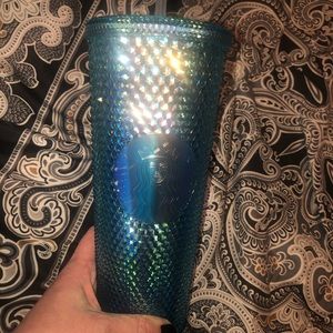 Starbucks blue studded tumbler